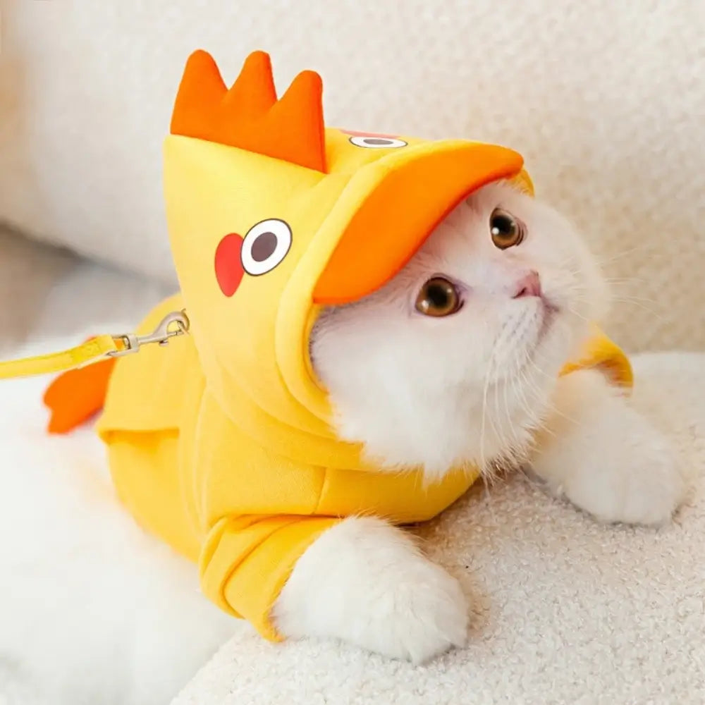 Cute Hoodie Cat Costume for Kids and Adults Animal Onesie Pajamas