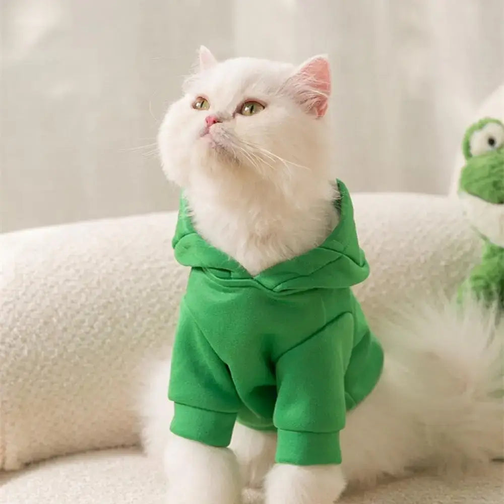Cute Hoodie Cat Costume for Kids and Adults Animal Onesie Pajamas