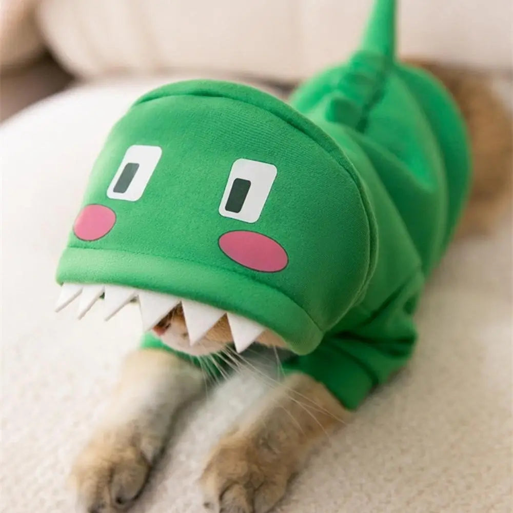 Cute Hoodie Cat Costume for Kids and Adults Animal Onesie Pajamas