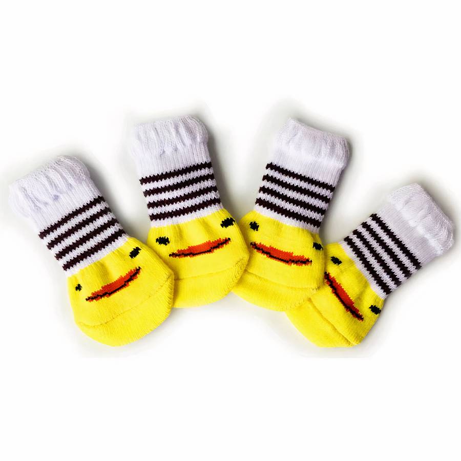 Thick Warm Colorful Dog Booties for Winter Outdoor Protection