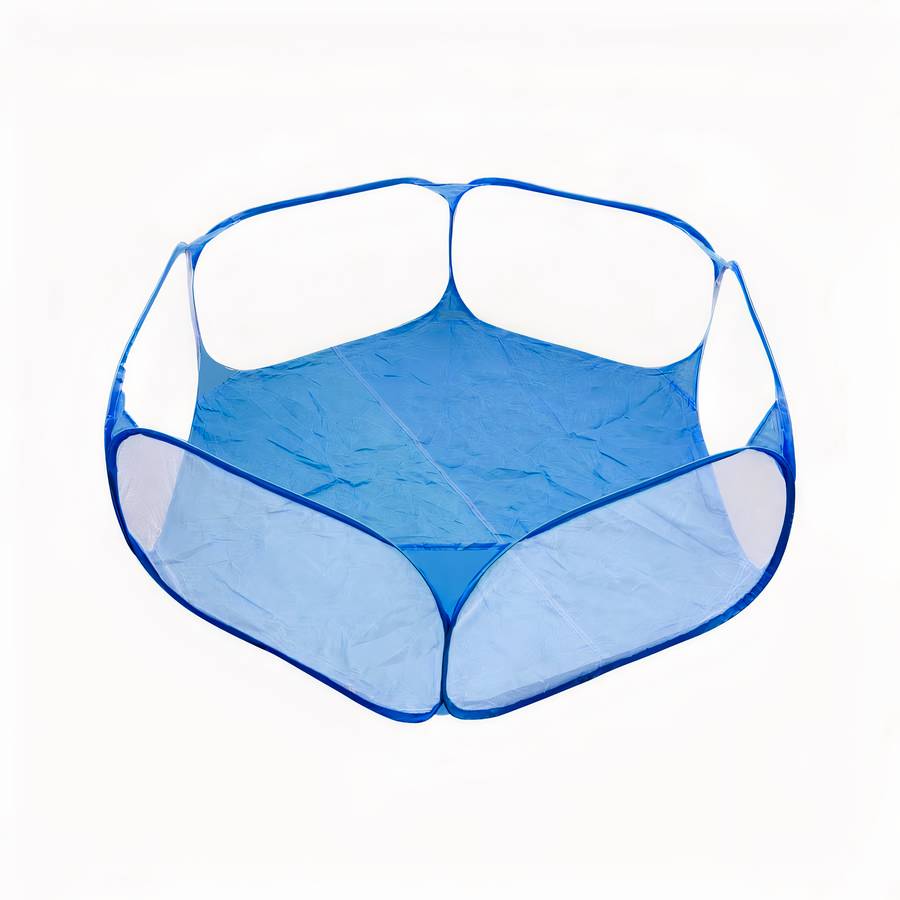 Foldable Dog Fence Portable Pet Gate Playpen Panel Barrier