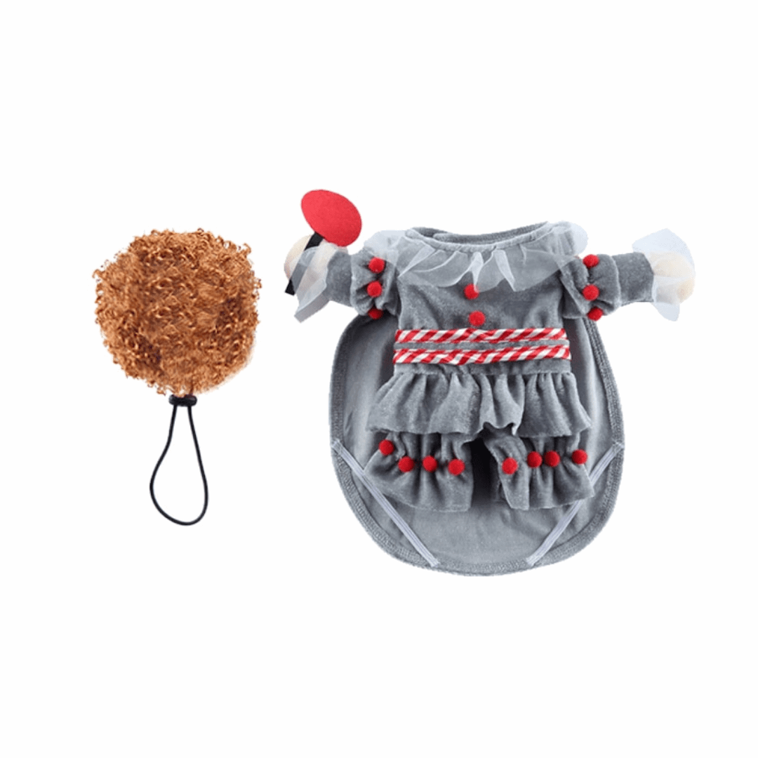 Flu Virus Pet Costume for Cats and Dogs Influenza Outfit Halloween Pet Apparel