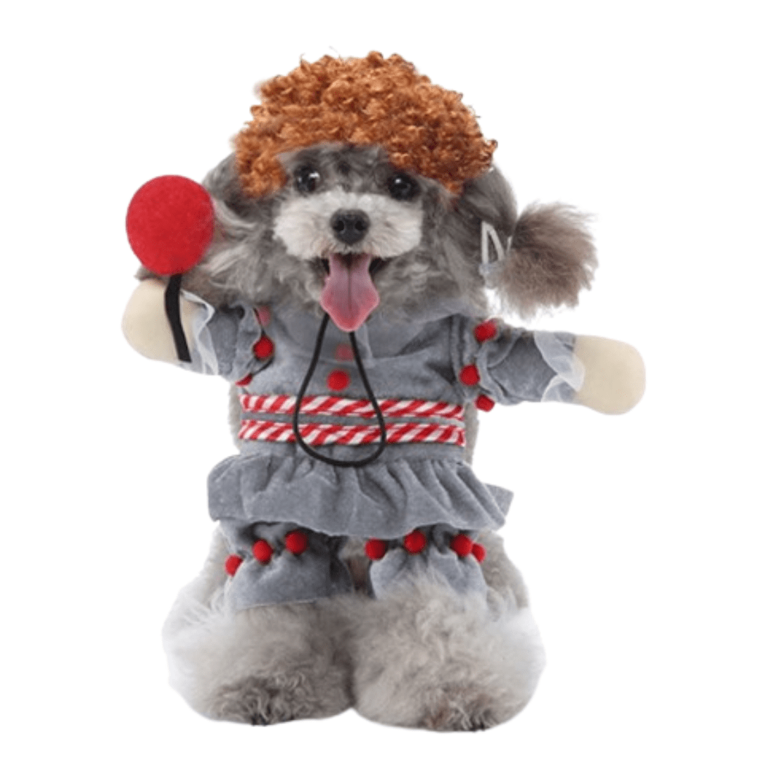Flu Virus Pet Costume for Cats and Dogs Influenza Outfit Halloween Pet Apparel