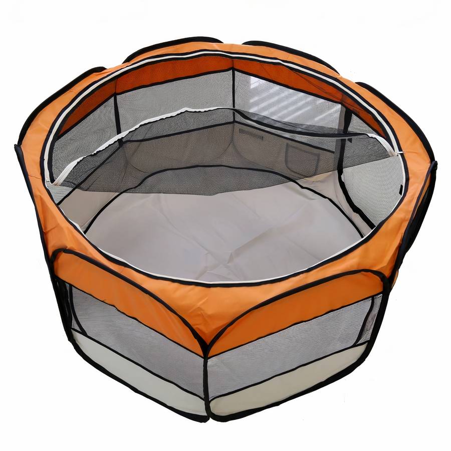 Foldable Octagon Dog Tent Portable Pet Shelter Outdoor Canopy