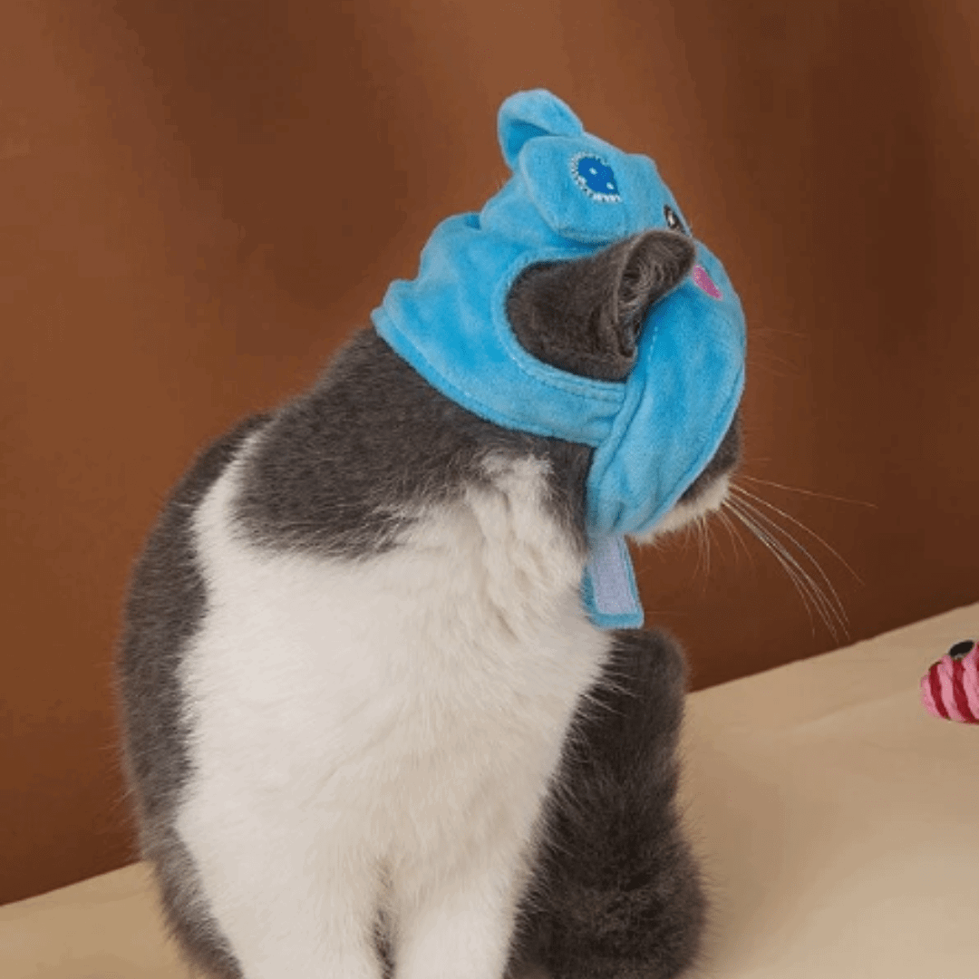 Animal Shaped Cat Hat Cute Pet Costume Headwear for Cats