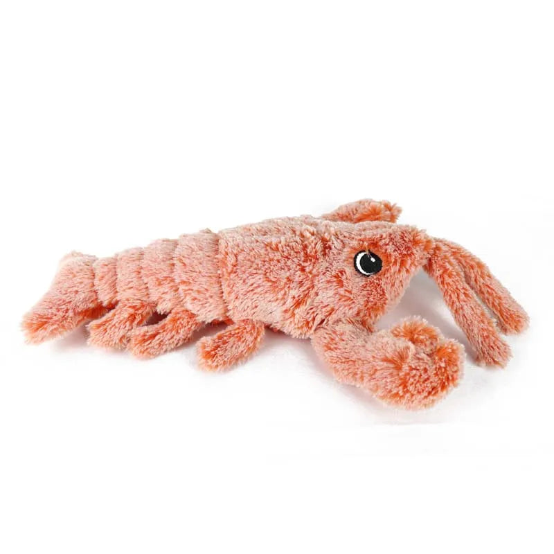 Interactive Pet Toy Crawfish for Cats and Small Animals