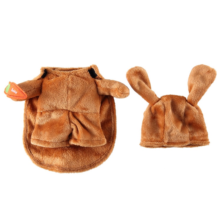 Pet Costume for Cats and Dogs Bunny Outfit Rabbit Dress Up