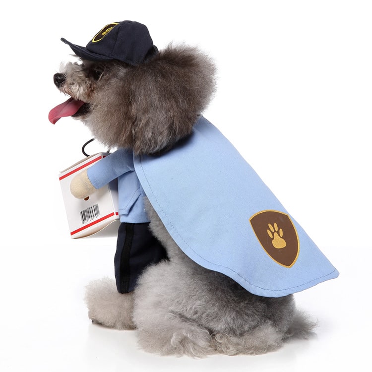 Delivery Driver Costume for Dogs and Cats Pet Halloween Outfit