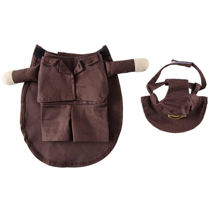 Pet Delivery Driver Costume for Dogs and Cats Package Carrier Outfit