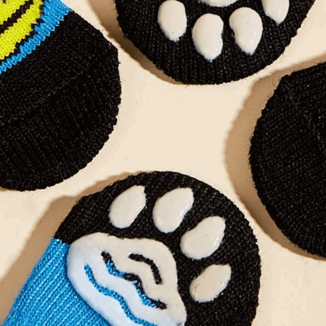 Dog Socks Duck Pattern Pet Socks for Small and Medium Dogs