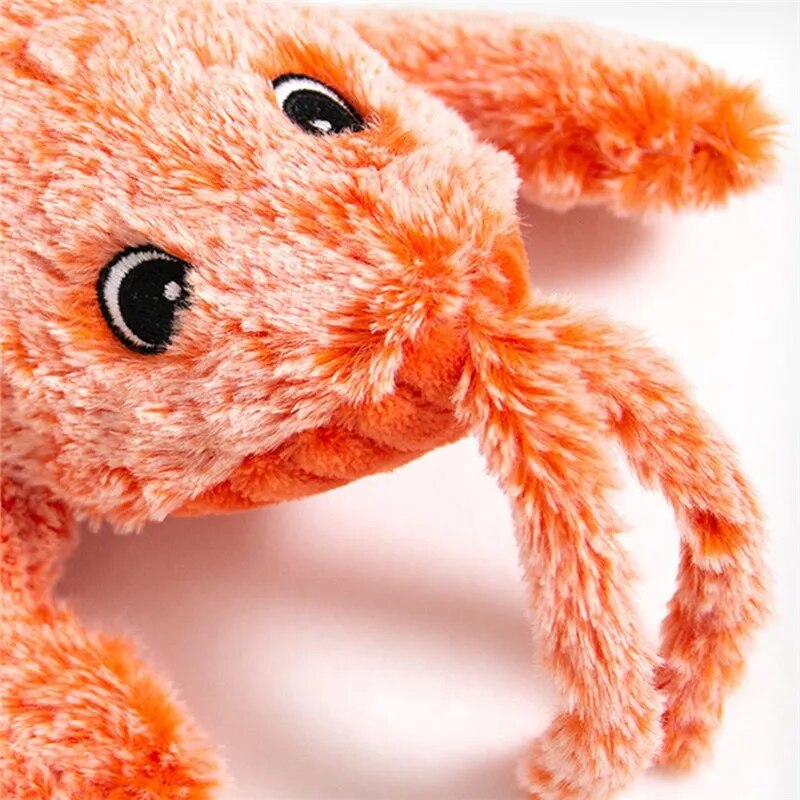 Interactive Pet Toy Crawfish for Cats and Small Animals