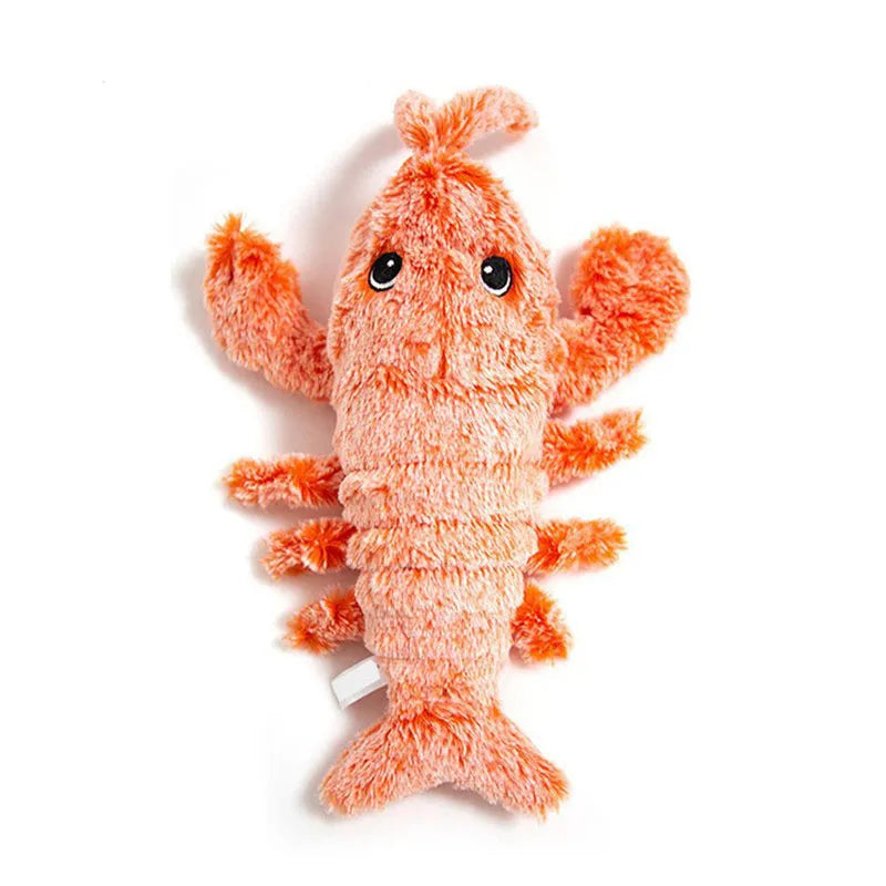 Interactive Pet Toy Crawfish for Cats and Small Animals