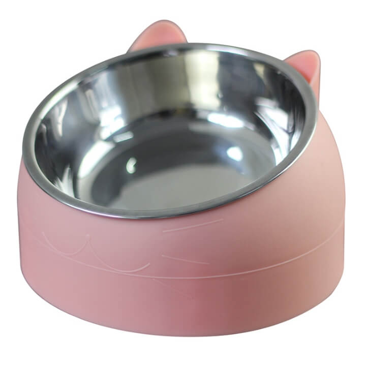 Elevated Cat Feeding Bowl Raised Pet Food Dish for Cats