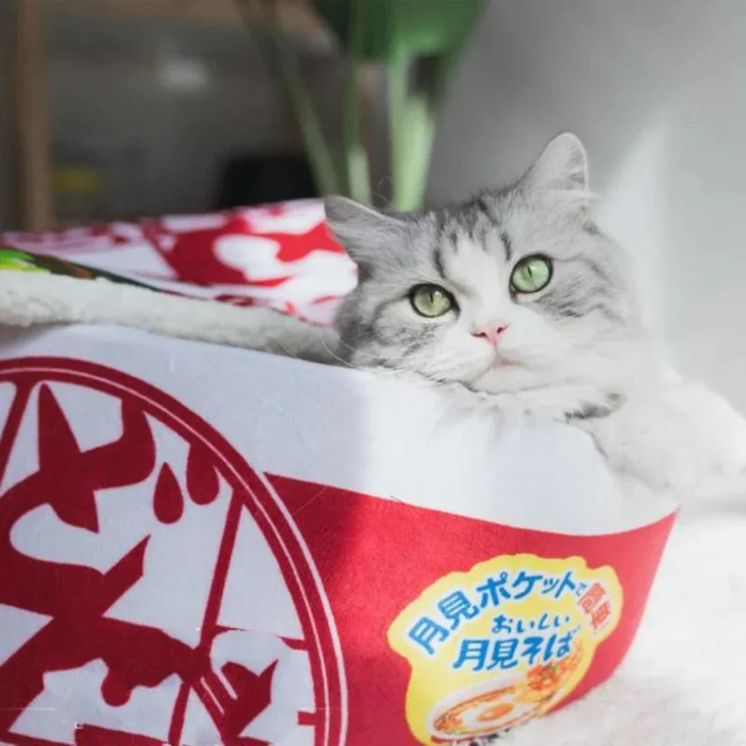Japanese Style Cat Bed Cozy Cat House Cat Furniture Pet Sleeping Nook