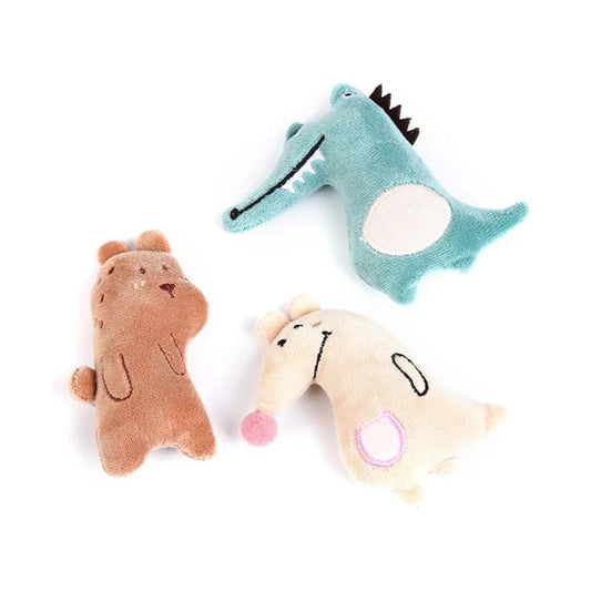 Mini Plush Cat Toys Soft Small Stuffed Animals for Cats