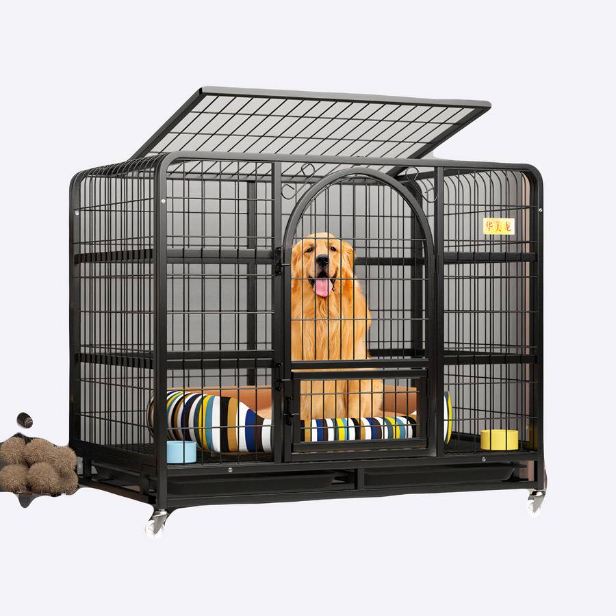 Dog Playpen Cage Portable Pet Fence Enclosure for Small Medium Large Dogs