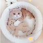 Japanese Style Cat Bed Cozy Cat House Cat Furniture Pet Sleeping Nook