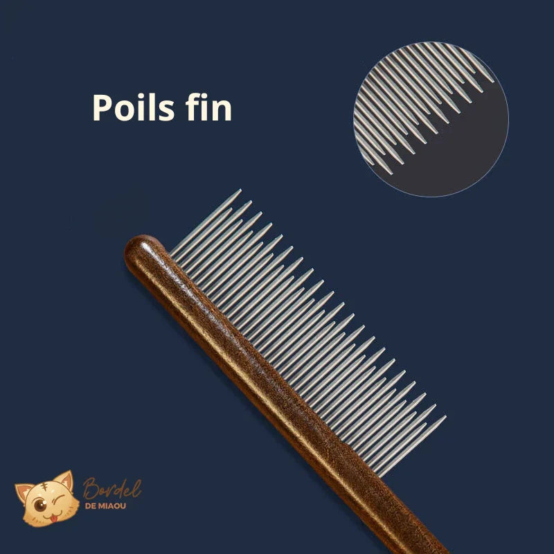 Cat Flea Comb Grooming Brush Natural Pest Control