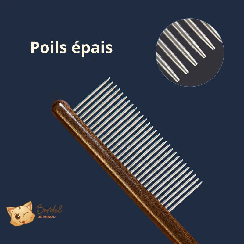 Cat Flea Comb Grooming Brush Natural Pest Control