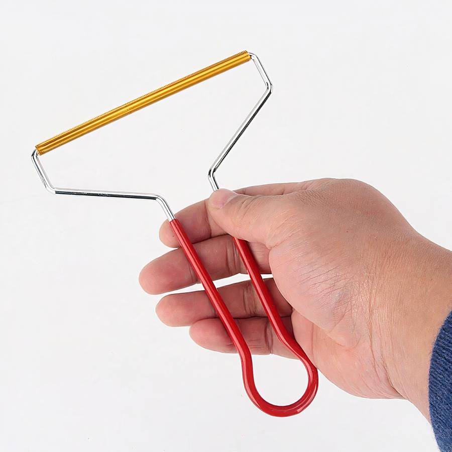 Steel Handle Clothes Brush for Lint and Pet Hair Removal