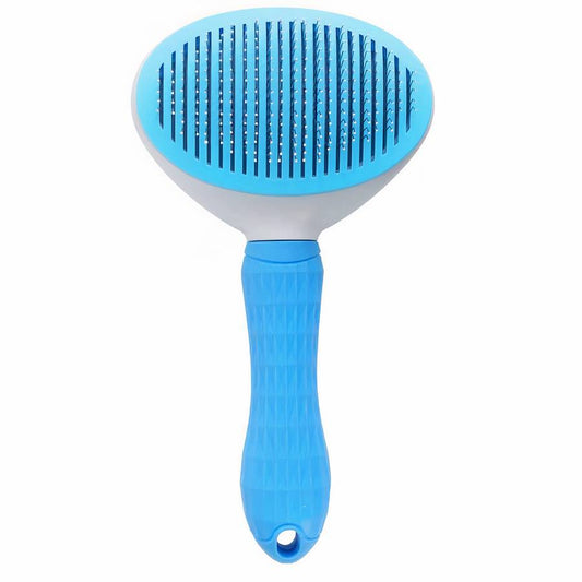 Self Cleaning Dog Grooming Brush Prime Fur Deshedding Tool for Shedding Control