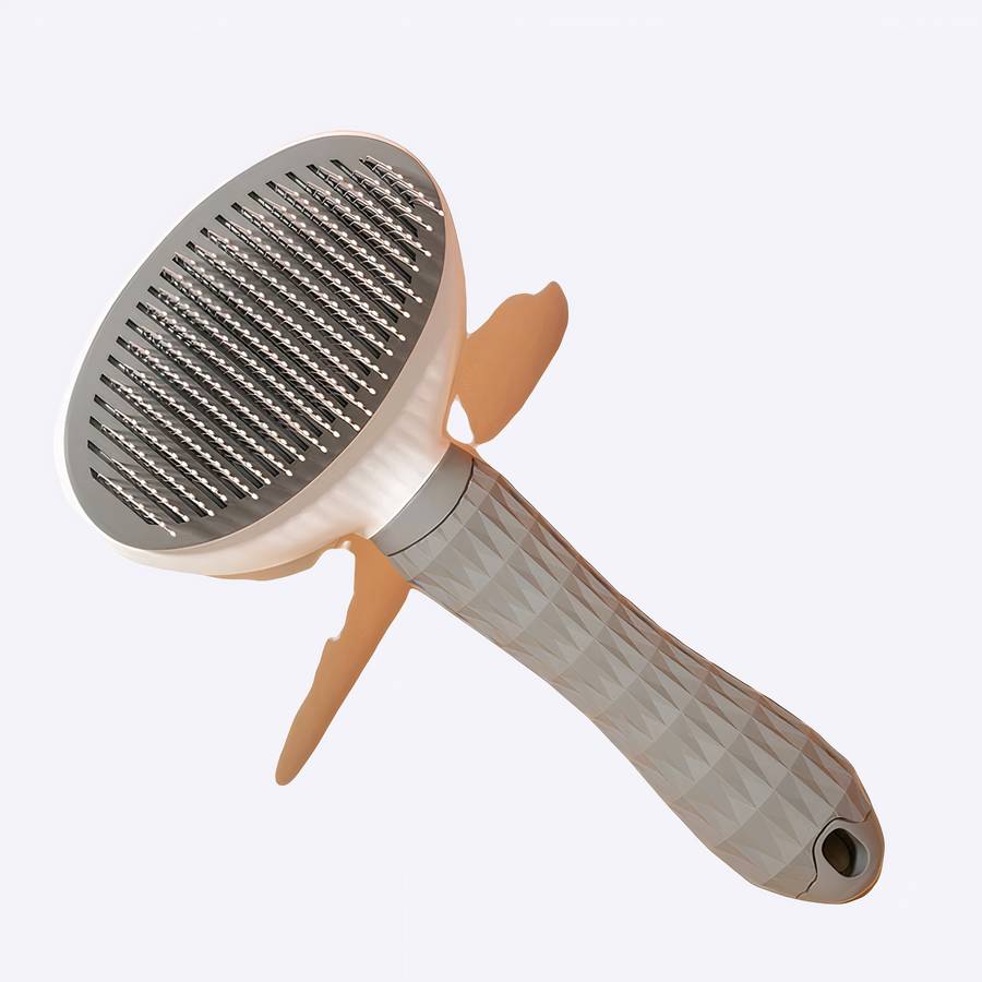 Self Cleaning Dog Grooming Brush Prime Fur Deshedding Tool for Shedding Control
