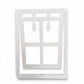 Pet Door for Cats and Dogs Easy Install Durable Pet Flap