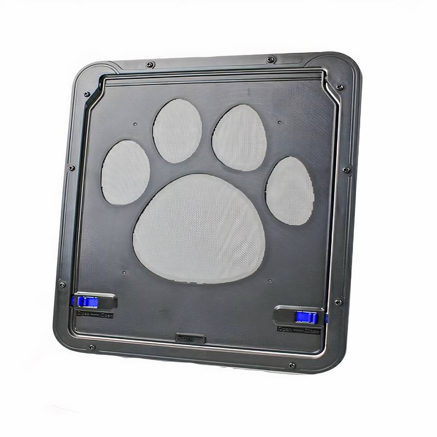 Dog Door Pet Flap for Dogs Adjustable Easy Installation