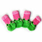 Thick Warm Colorful Dog Booties for Winter Outdoor Protection