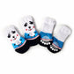 Thick Warm Colorful Dog Booties for Winter Outdoor Protection