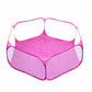 Foldable Dog Fence Portable Pet Gate Playpen Panel Barrier