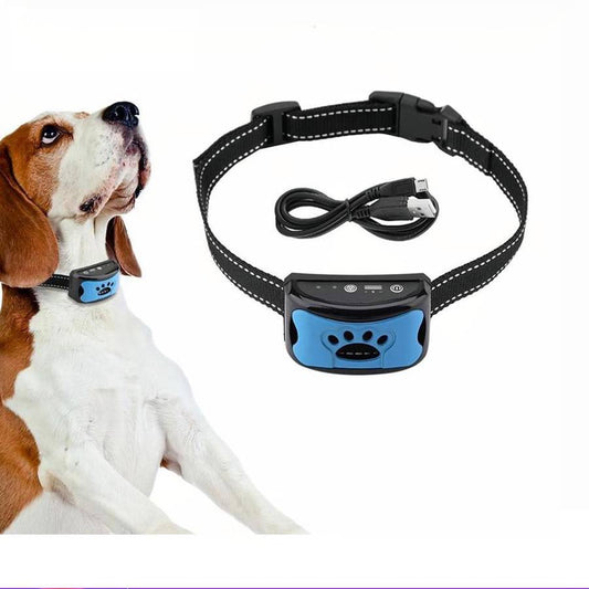 Dog Paw Pattern Anti Bark Collar for Dogs Barking Control