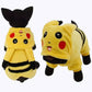 Pikachu Costume for Cat Cute Halloween Pet Outfit