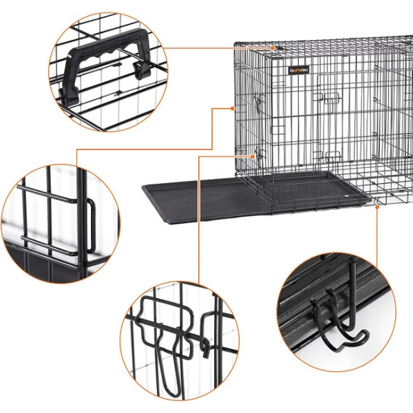 XXL Dog Kennel Large Pet Cage Heavy Duty Extra Big Dog Crate
