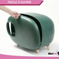 Cat Litter Box 24x15x18 Inches Closed Enclosed Cat Toilet House with Lid
