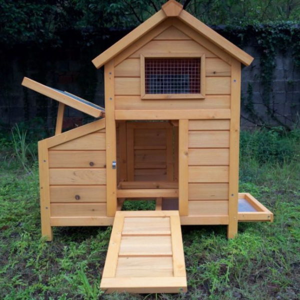 Chicken Coop Large - For 1 to 2 Hens - Shingle Roof