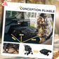 Dog Stroller with 4 Swivel Wheels Pet Jogger Cart for Small Medium Dogs