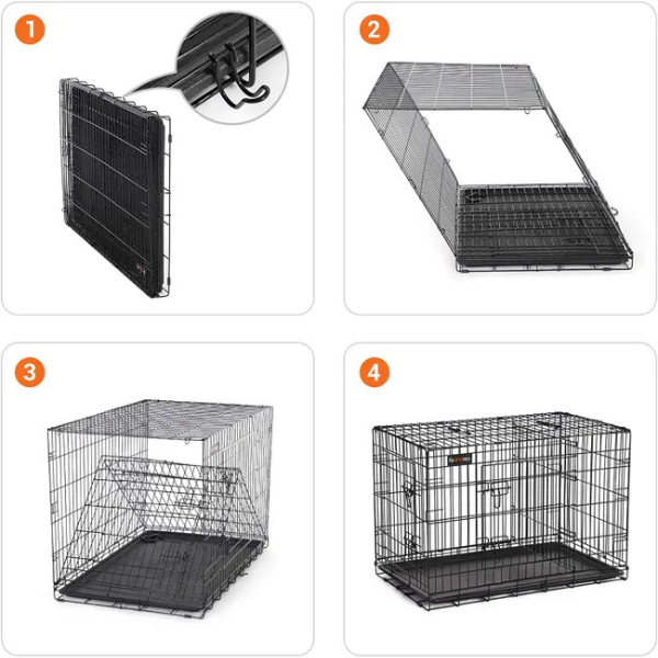 XXL Dog Kennel Large Pet Cage Heavy Duty Extra Big Dog Crate
