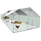 Chicken Coop Run 258 Sq Ft Chicken Enclosure Galvanized Steel Backyard Poultry Pen