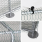 Chicken Coop Run 129 Sq Ft Outdoor Wire Mesh Enclosure 4x3 ft Galvanized Steel Fence