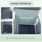 Weatherproof Outdoor Cat House Durable Waterproof Shelter for Cats