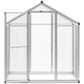 XXL Aluminum Outdoor Bird Aviary 48 x 70 x 77 Inches with 63 x 24 Inch Door
