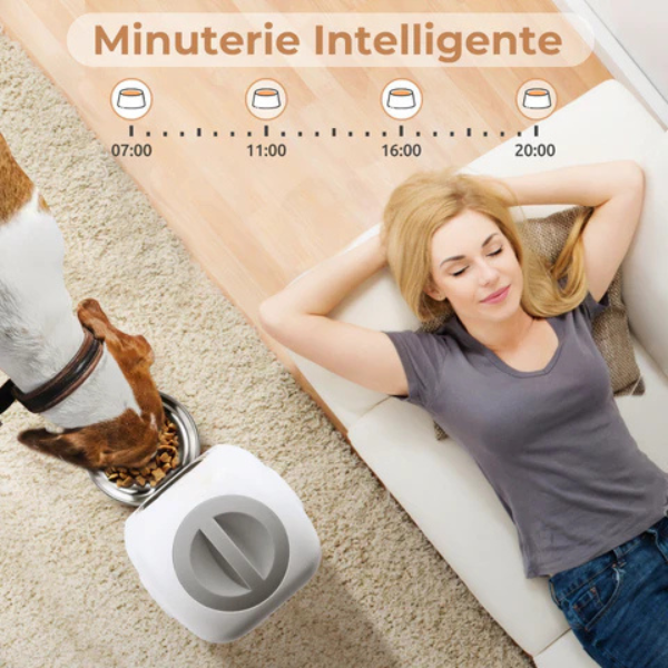 Automatic Pet Feeder for Dog and Cat Dry Food Portion Control