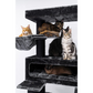 Giant XXL Cat Tree 48 x 176 cm Cat Tower Scratching Post Play Center
