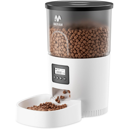 Programmable Automatic Cat Food Dispenser Feeder Dry Kibble Timer