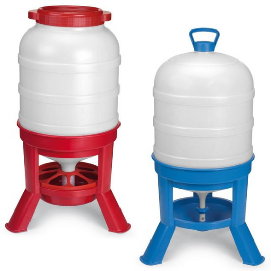 Chicken Coop Kit 30 Hens 40L Waterer and 40L Feeder Set