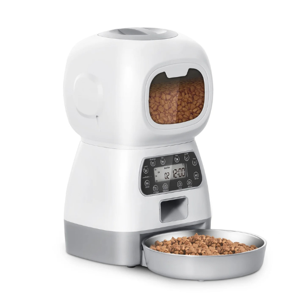Automatic Pet Feeder for Dog and Cat Dry Food Portion Control