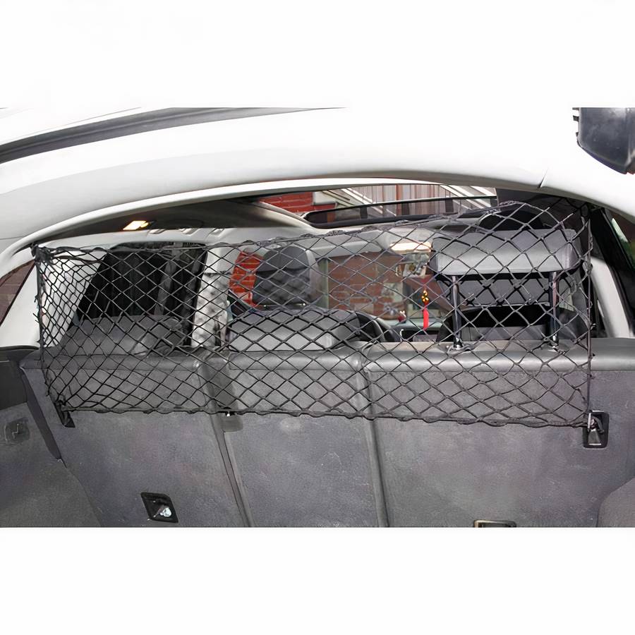 Expandable Car Seat Cover for Dog Pet Seat Protector Adjustable Mesh Barrier