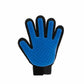 Dog Grooming and Massage Glove for Pet Hair Removal and Bathing