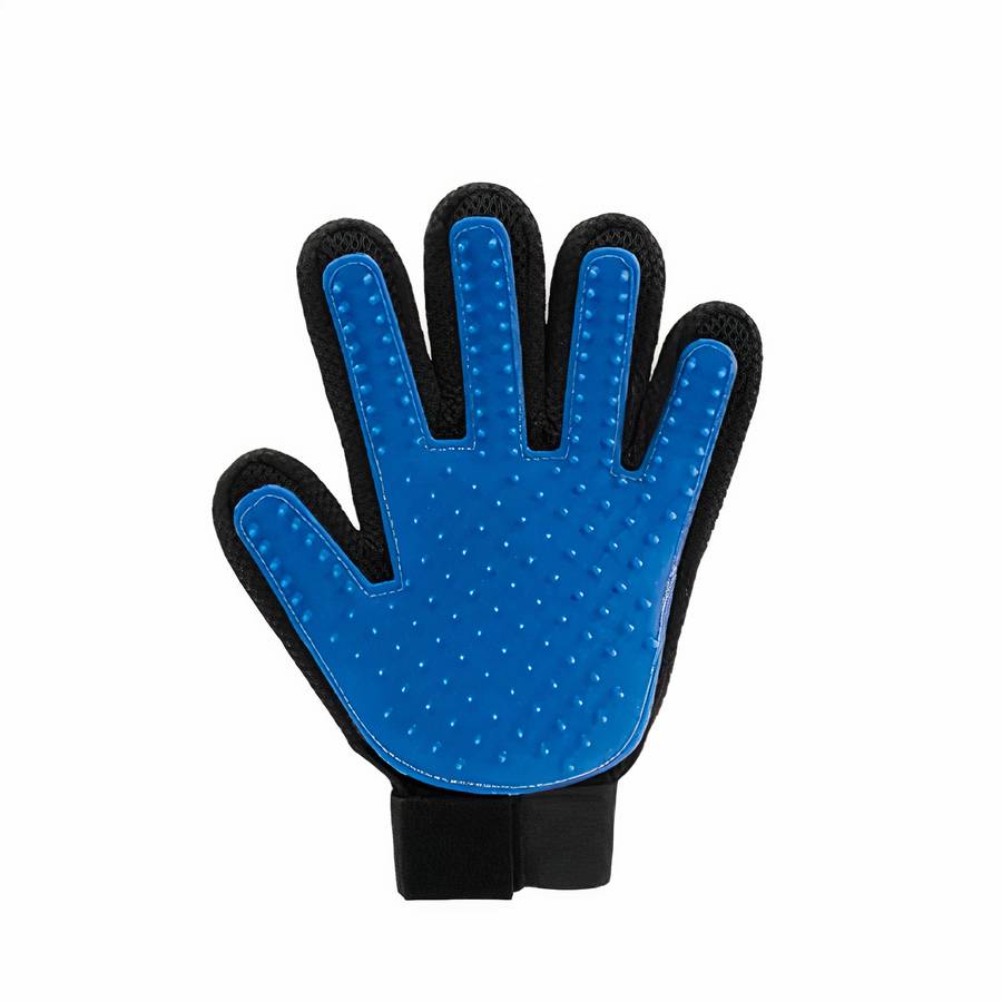 Dog Grooming and Massage Glove for Pet Hair Removal and Bathing